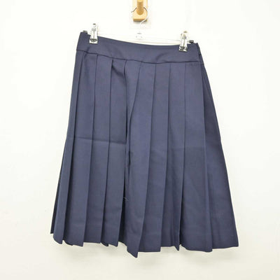 【中古】宮崎県 都城泉ヶ丘高等学校 女子制服 4点 (ブレザー・ベスト・シャツ・スカート) sf059817