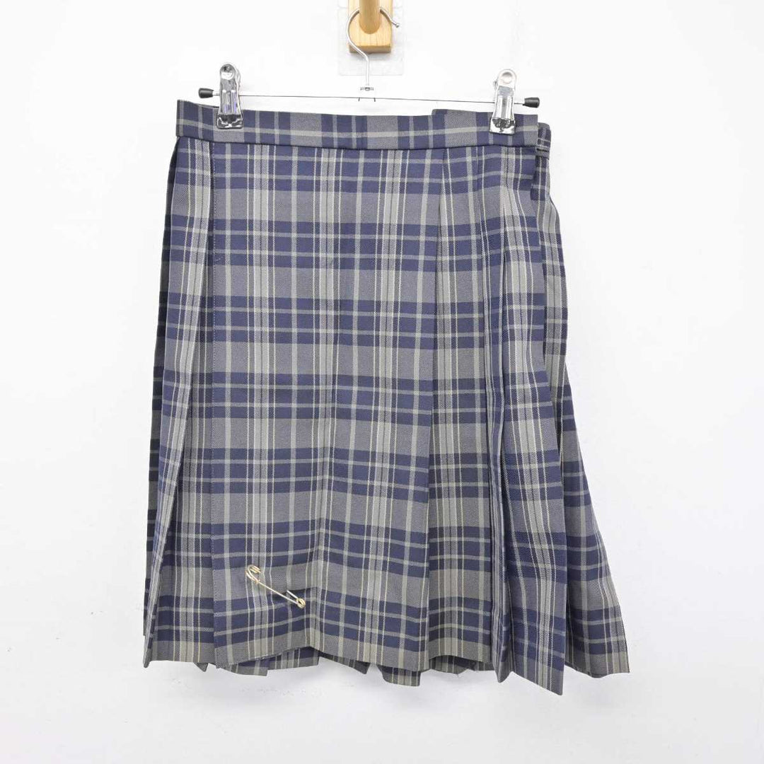 中古】東京都 目黒高等学校 女子制服 3点 (ブレザー・スカート