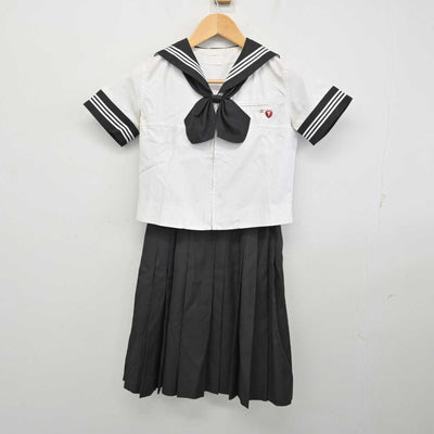 【中古】東京都 富士見中学高等学校 女子制服 4点 (セーラー服・スカート) sf059836