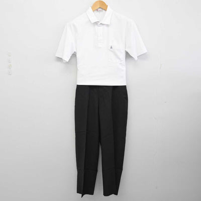 【中古】大阪府 北千里高等学校 男子制服 2点 (シャツ・ズボン) sf059854