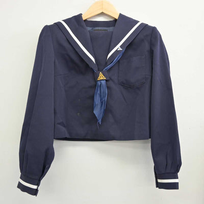 【中古】香川県 香川第一中学校 女子制服 4点 (セーラー服・スカート) sf059868