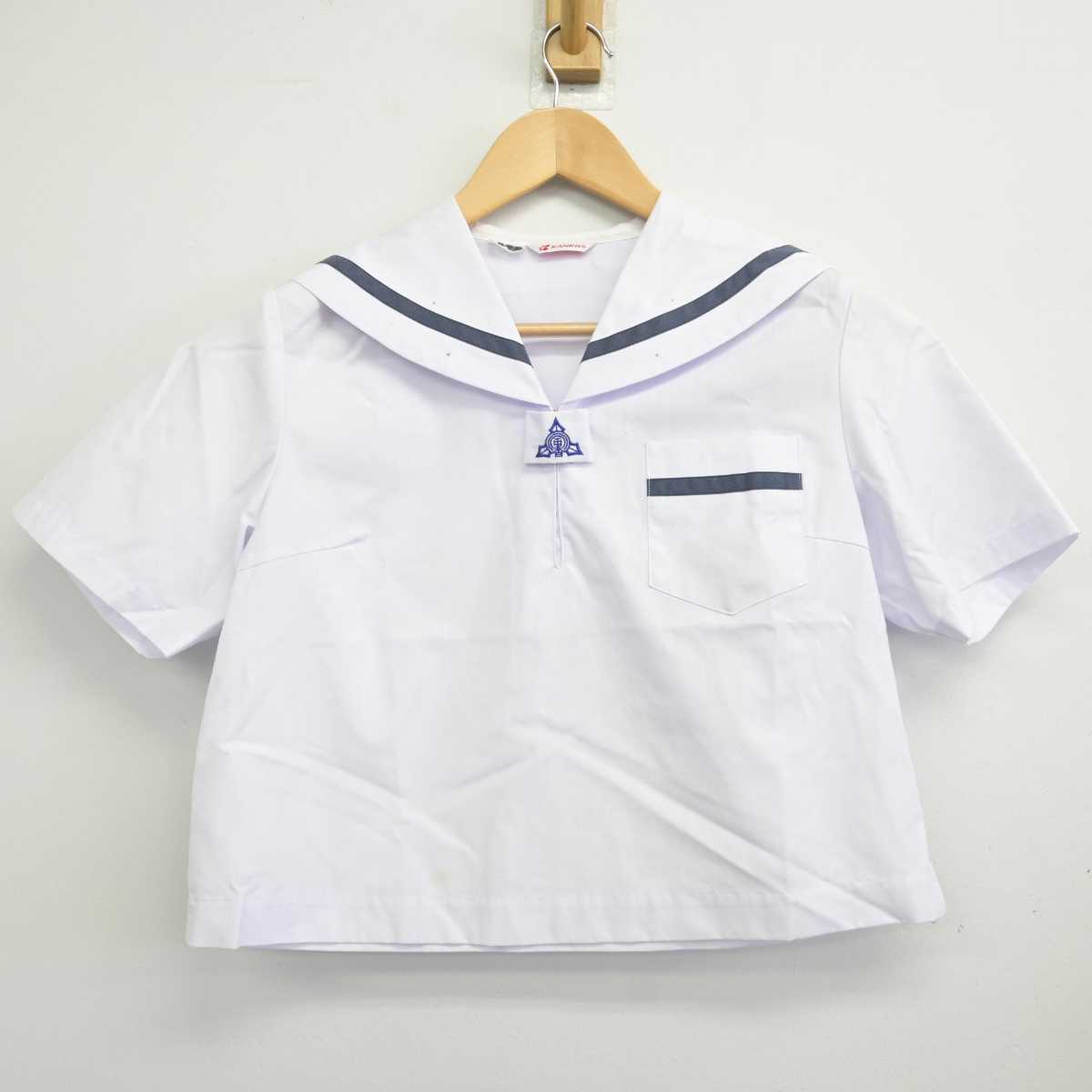 【中古】香川県 香川第一中学校 女子制服 2点 (セーラー服・スカート) sf059895