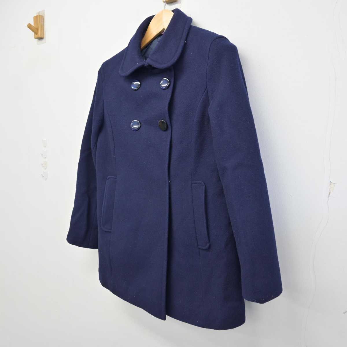 【中古】熊本県 湖東中学校 女子制服 1点 (コート) sf059902