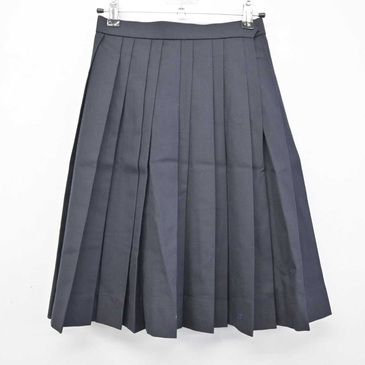 【中古】神奈川県 法政大学第二高等学校 女子制服 5点 (ブレザー・シャツ・スカート) sf059912