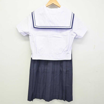 【中古】石川県 遊学館高等学校 女子制服 4点 (セーラー服・スカート) sf059918