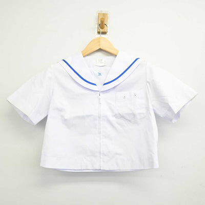 【中古】岐阜県 笠松中学校 女子制服 2点 (セーラー服・スカート) sf059922