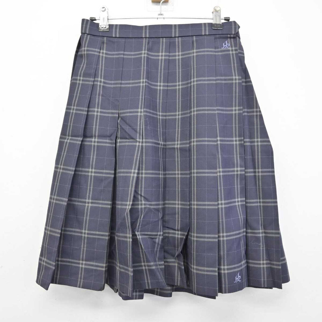 中古】千葉県 柏陵高等学校 女子制服 3点 (ブレザー・スカート