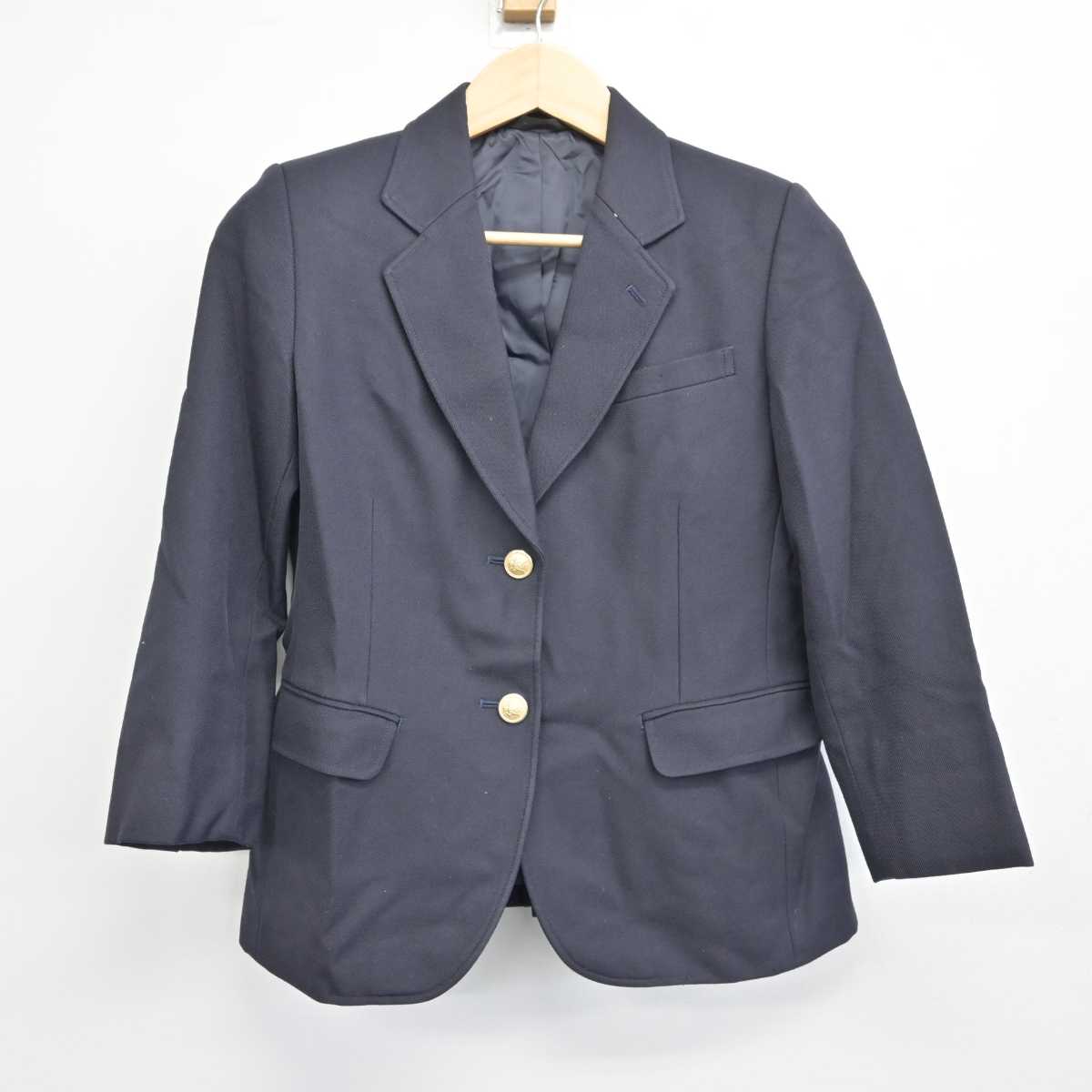 【中古】千葉県 大椎中学校 女子制服 4点 (ブレザー・スカート) sf059928