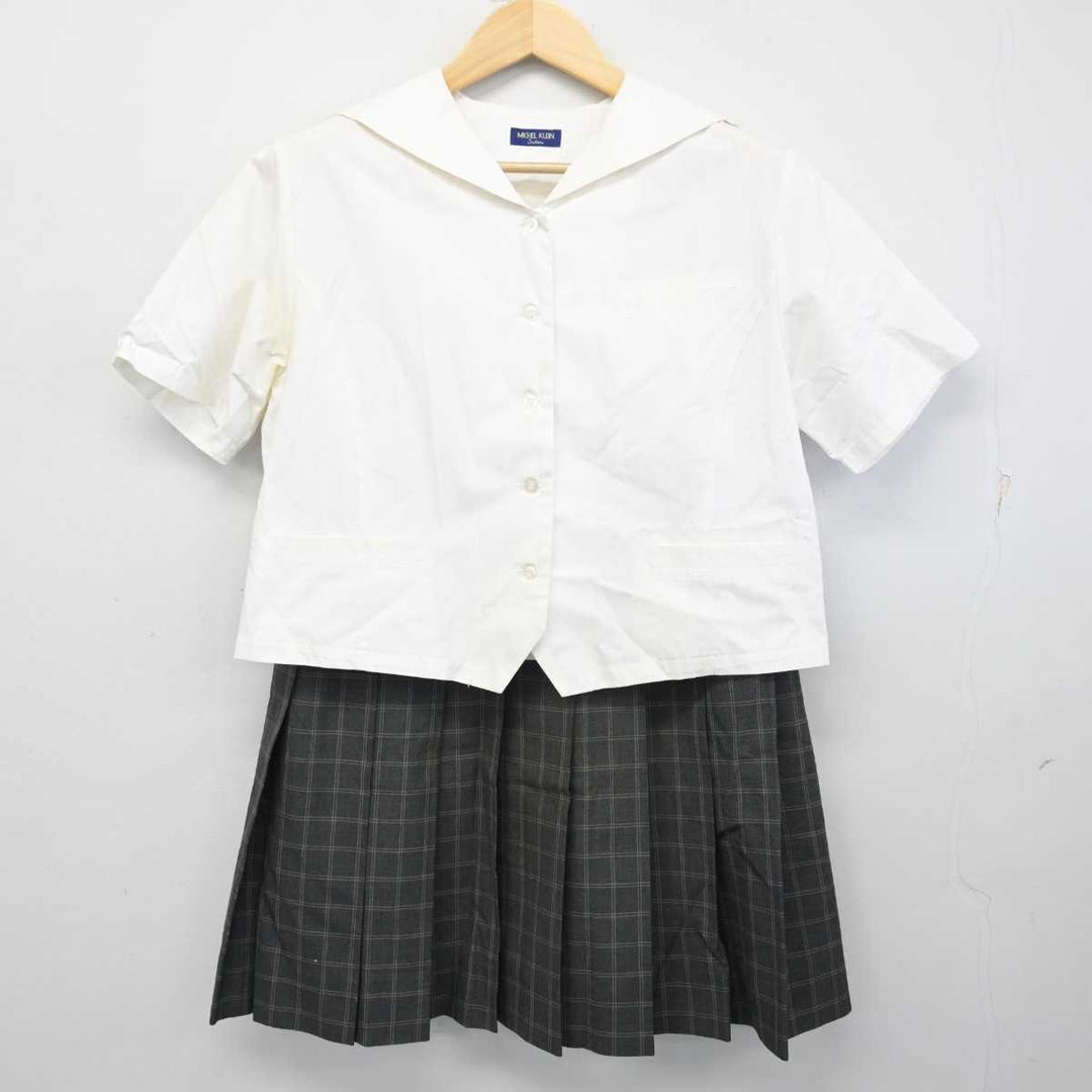 中古】鳥取県 米子北高等学校 女子制服 2点 (セーラー服
