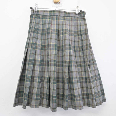 【中古】神奈川県 横浜創英高等学校 女子制服 3点 (ニットベスト・シャツ・スカート) sf059945