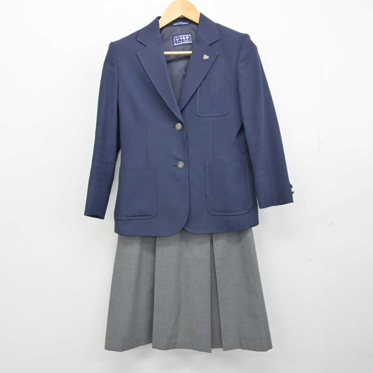 【中古】神奈川県 東高津中学校 女子制服 3点 (ブレザー・スカート) sf059949