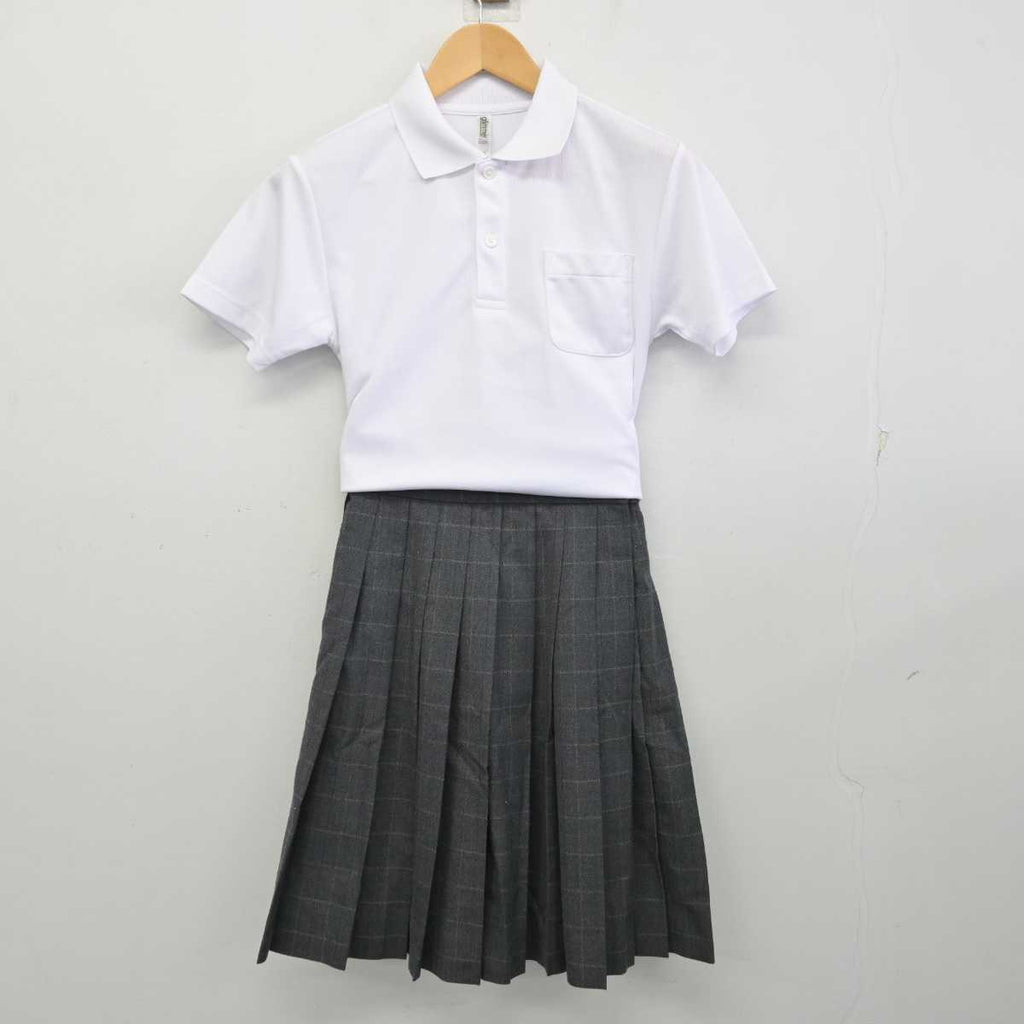 【中古】沖縄県 つくば開成国際高等学校 女子制服 3点 (シャツ・スカート) sf059952 | 中古制服通販パレイド