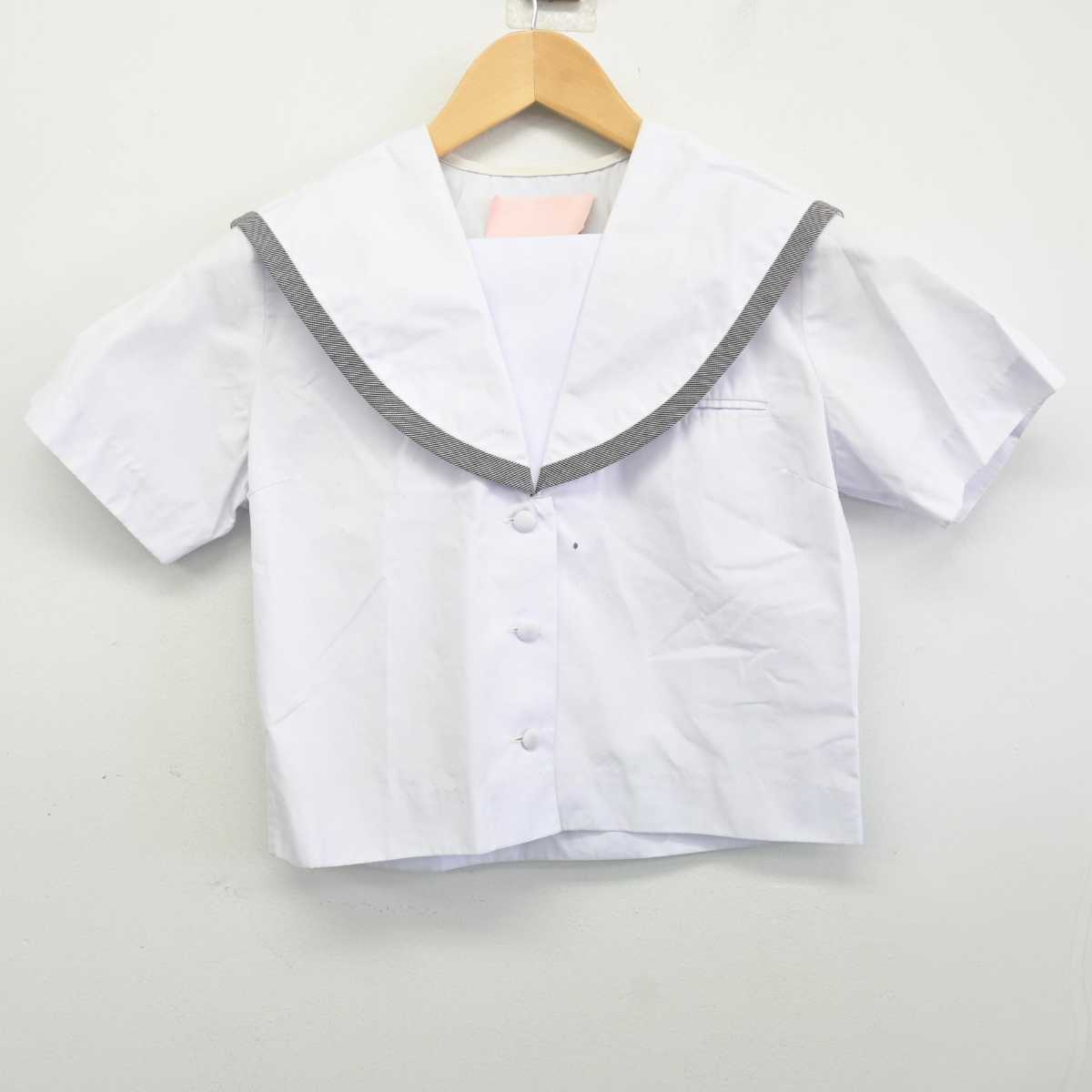 【中古】沖縄県 開邦中学校　 女子制服 2点 (セーラー服) sf059956