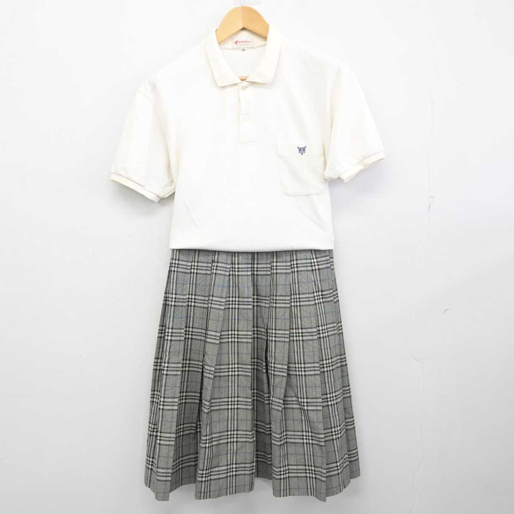 【中古】兵庫県 太子高等学校 女子制服 3点 (シャツ・スカート) sf059962