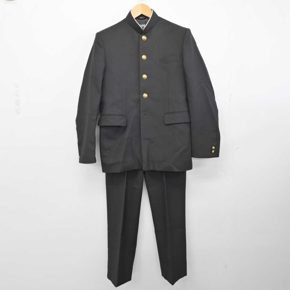 【中古】神奈川県 末吉中学校 男子制服 3点 (学ラン・シャツ・ズボン) sf059966