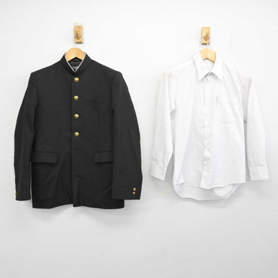 【中古】神奈川県 末吉中学校 男子制服 3点 (学ラン・シャツ・ズボン) sf059966