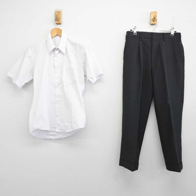 【中古】神奈川県 末吉中学校 男子制服 2点 (シャツ・ズボン) sf059967