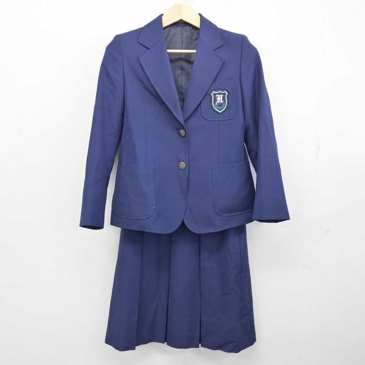 【中古】神奈川県 羽鳥中学校 女子制服 3点 (ブレザー・ベスト・スカート) sf059968