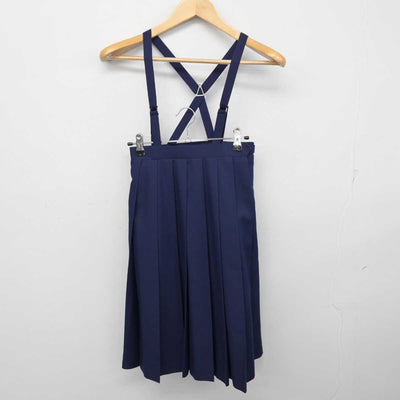 【中古】栃木県 陽北中学校 女子制服 4点 (ブレザー・スカート) sf059988