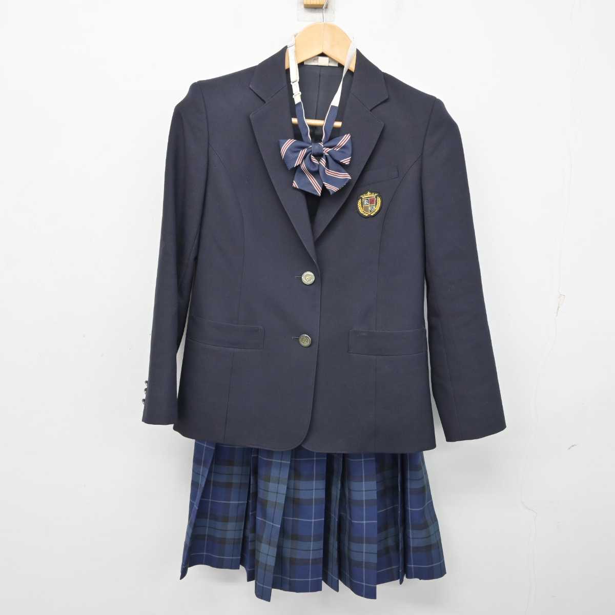 【中古】大阪府 北淀高等学校 女子制服 3点 (ブレザー・スカート) sf059990