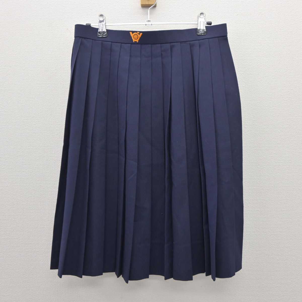 【中古】和歌山県 紀之川中学校 女子制服 3点 (セーラー服・スカート) sf060006