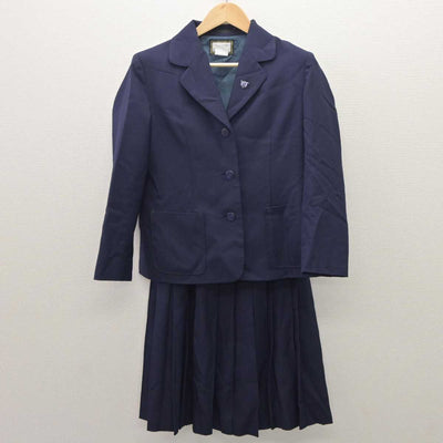 【中古】千葉県 久寺家中学校 女子制服 3点 (ブレザー・スカート) sf060017