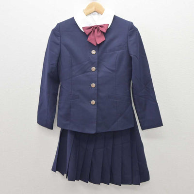 【中古】長野県 伊那西高等学校 女子制服 4点 (ブレザー・シャツ・スカート) sf060019