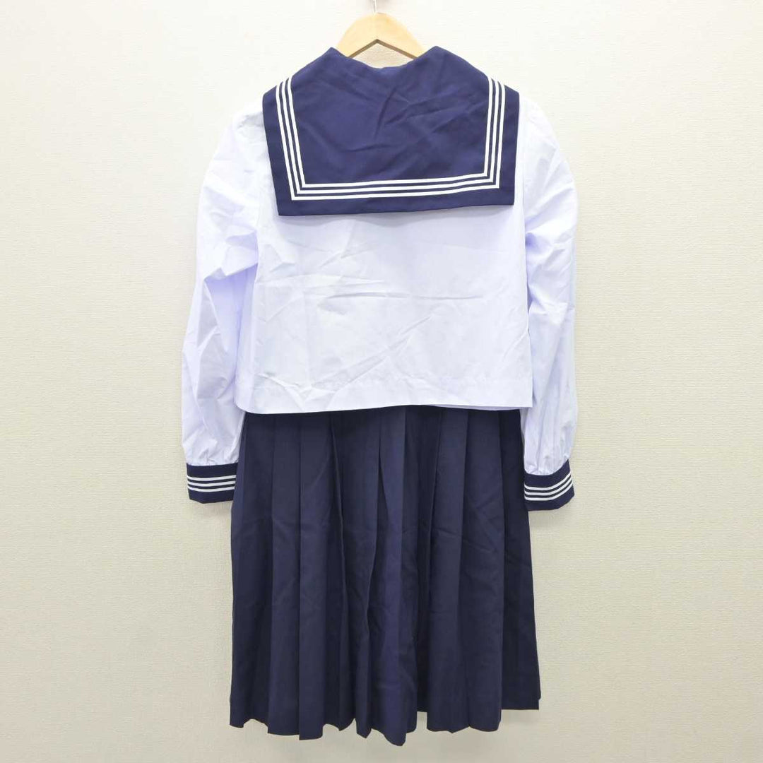 中古】栃木県 真岡女子高等学校 女子制服 3点 (セーラー服・スカート) sf060024 | 中古制服通販パレイド