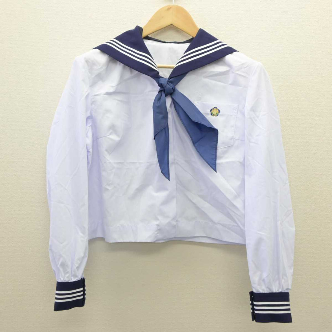 中古】栃木県 真岡女子高等学校 女子制服 3点 (セーラー服・スカート) sf060024 | 中古制服通販パレイド