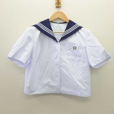 【中古】栃木県 真岡女子高等学校 女子制服 2点 (セーラー服・セーラー服) sf060025