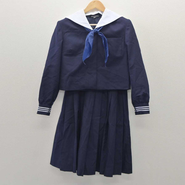 【中古】栃木県 真岡女子高等学校 女子制服 4点 (セーラー服・その他アイテム・スカート) sf060026 | 中古制服通販パレイド