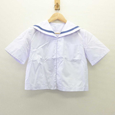 【中古】静岡県 白須賀中学校 女子制服 3点 (セーラー服・その他アイテム・スカート) sf060035