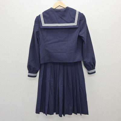 【中古】東京都 谷中中学校 女子制服 2点 (セーラー服・スカート) sf060051