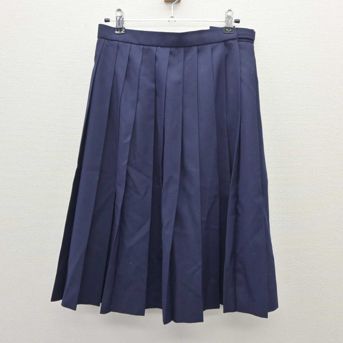 【中古】岐阜県 岐北中学校 女子制服 3点 (セーラー服・スカート) sf060052