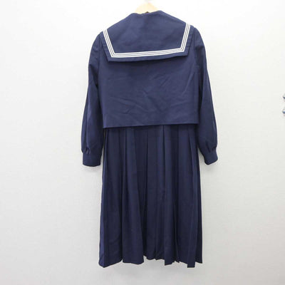 【中古】福岡県 古賀中学校 女子制服 3点 (セーラー服・ジャンパースカート) sf060064