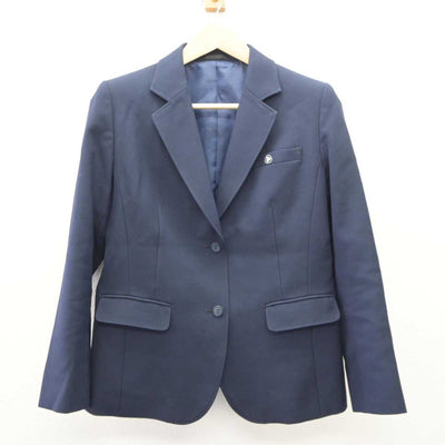 【中古】滋賀県 草津東高等学校 女子制服 3点 (ブレザー・スカート・スカート) sf060076