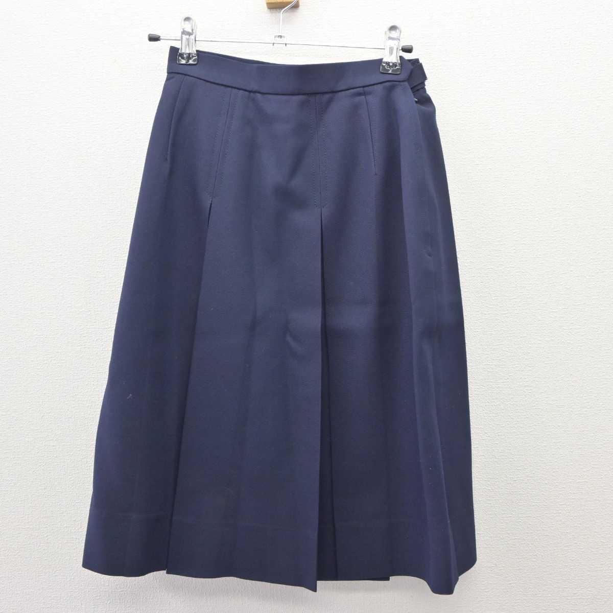 【中古】滋賀県 草津東高等学校 女子制服 3点 (ブレザー・スカート・スカート) sf060076