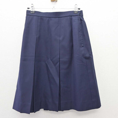 【中古】埼玉県 川越女子高等学校 女子制服 2点 (ベスト・スカート) sf060079