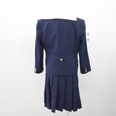 【中古】岡山県 就実高等学校 女子制服 4点 (ブレザー・シャツ・ベスト・スカート) sf060085