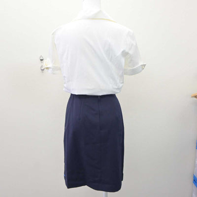 【中古】神奈川県 横浜F・マリノス マリノスクイーン 女子制服 3点 (ジャケット・シャツ・スカート) sf060091