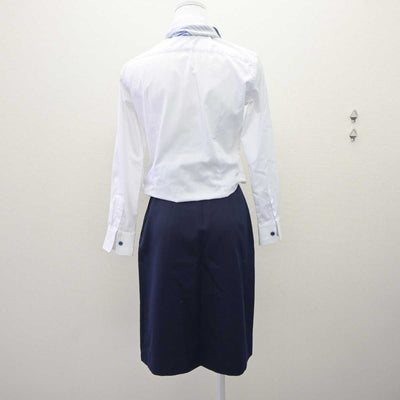 【中古】神奈川県 横浜F・マリノス マリノスクイーン 女子制服 4点 (ジャケット・シャツ・スカート) sf060092