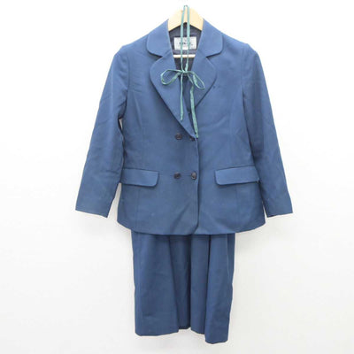 【中古】兵庫県 鳴尾南中学校 女子制服 4点 (ブレザー・ジャンパースカート・スカート) sf060098