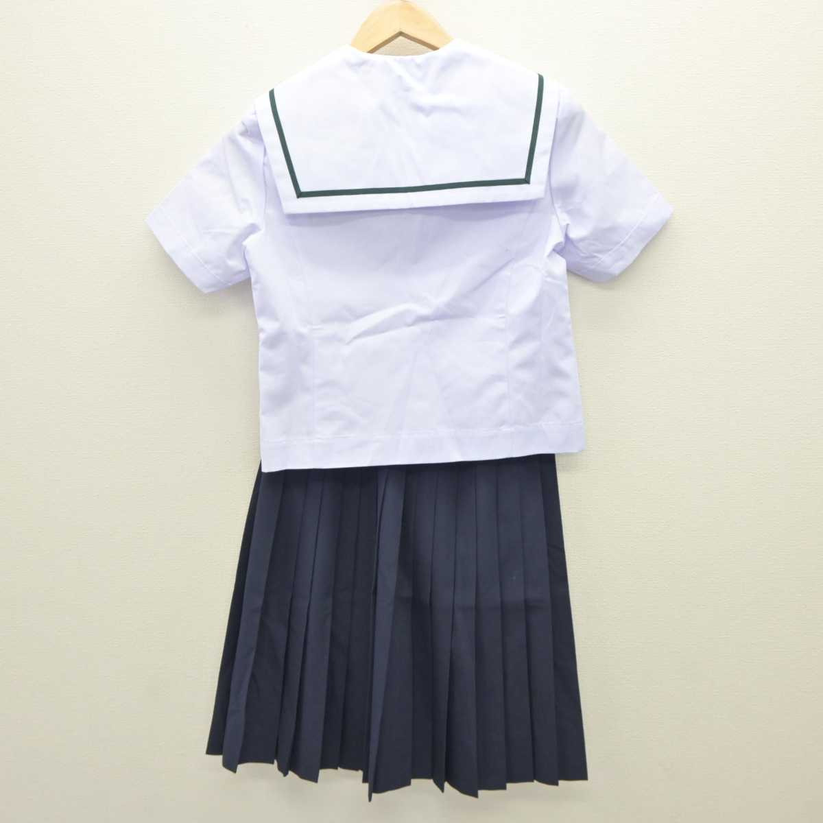 【中古】和歌山県 岩出中学校 女子制服 2点 (セーラー服・スカート) sf060099