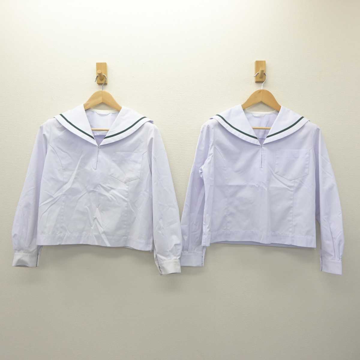 【中古】和歌山県 岩出中学校 女子制服 2点 (セーラー服) sf060100