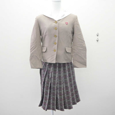 【中古】愛知県 名城大学附属高等学校 女子制服 3点 (ブレザー・セーラー服・スカート) sf060102