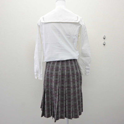 【中古】愛知県 名城大学附属高等学校 女子制服 3点 (ブレザー・セーラー服・スカート) sf060102