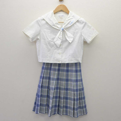 【中古】愛知県 名城大学附属高等学校 女子制服 3点 (セーラー服・スカート) sf060104