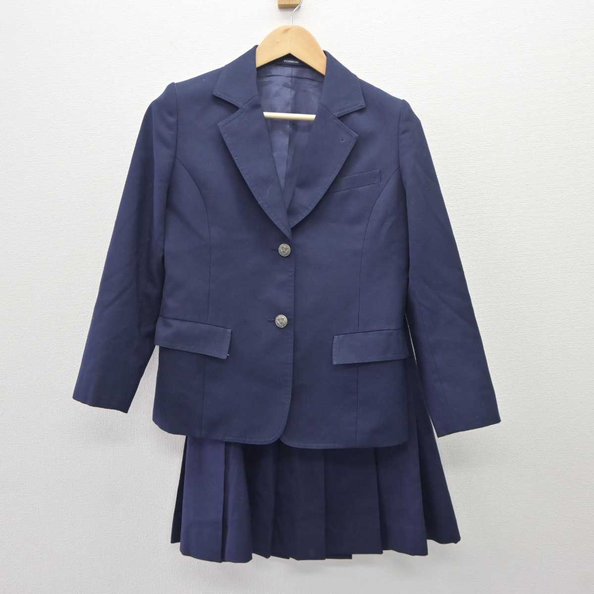 【中古】神奈川県 有馬高等学校 女子制服 3点 (ブレザー・スカート・スカート) sf060105