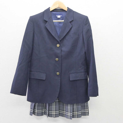 【中古】神奈川県 藤沢総合高等学校 女子制服 2点 (ブレザー・スカート) sf060107