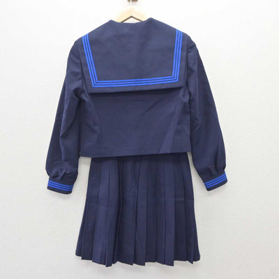 【中古】長野県 岡谷東高等学校 女子制服 3点 (セーラー服・スカート) sf060109